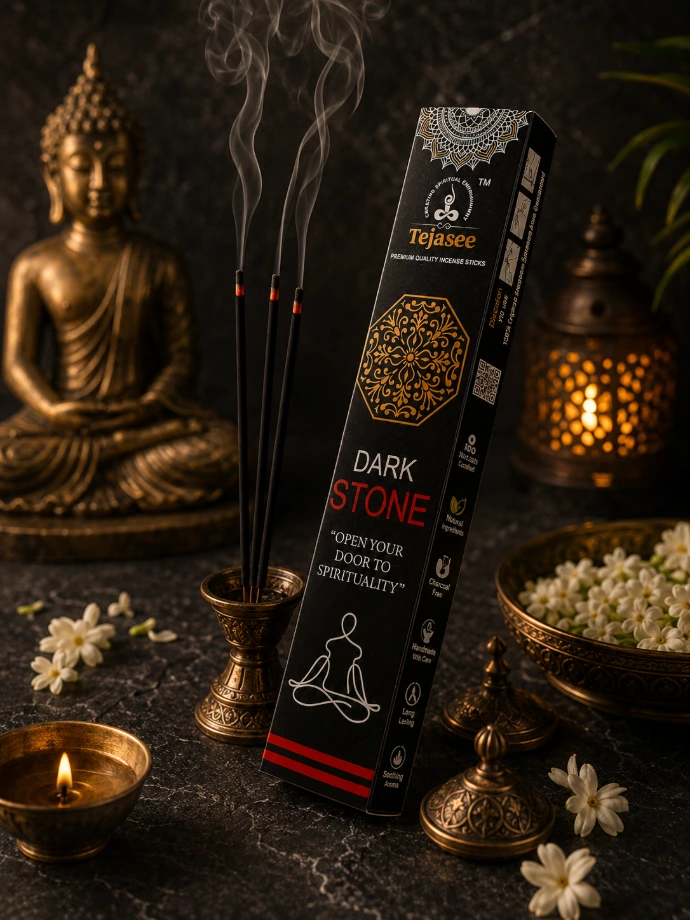 Dark Stone strong fragrance incense sticks by Tejasee Aroma
